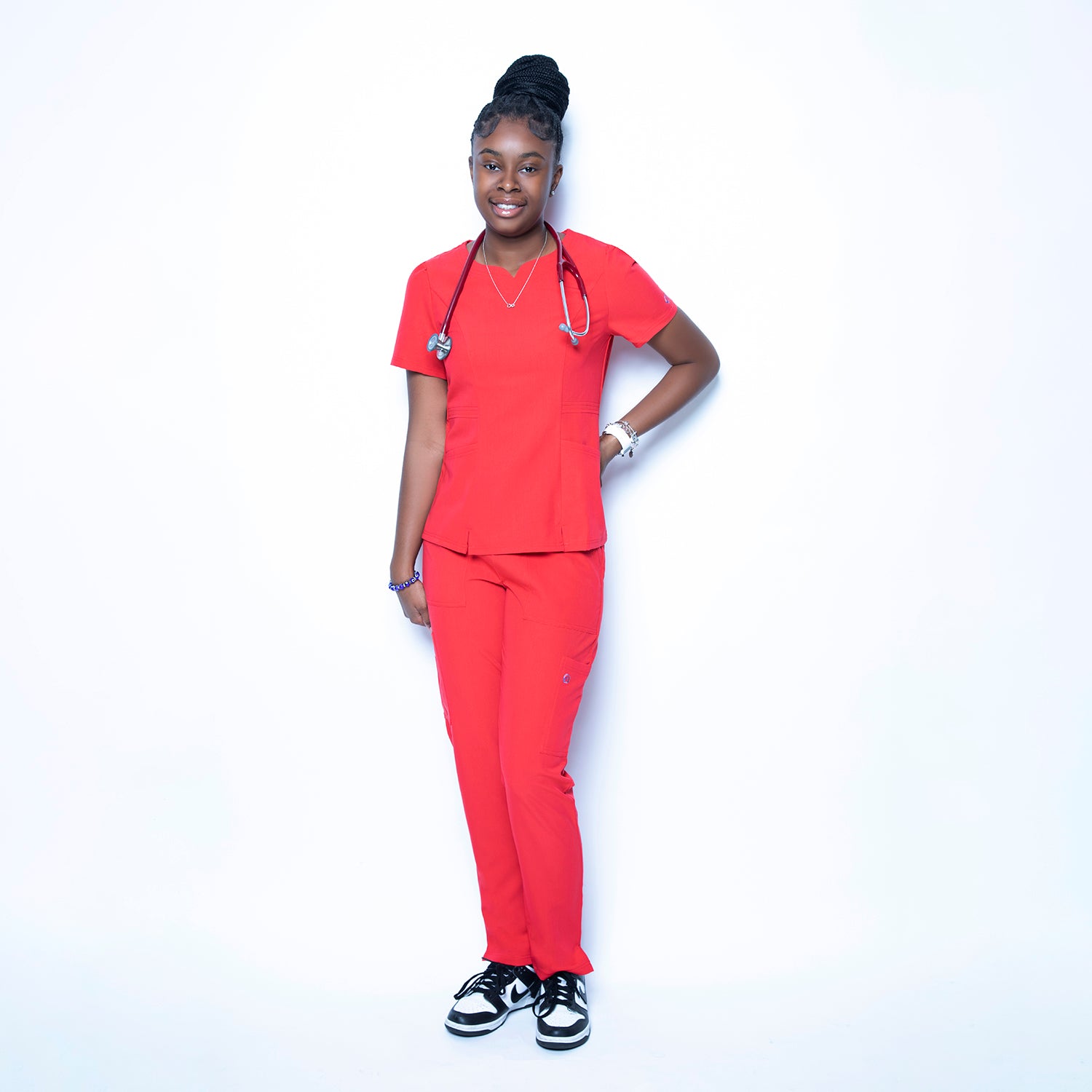 "The Advocate" Scrub Top