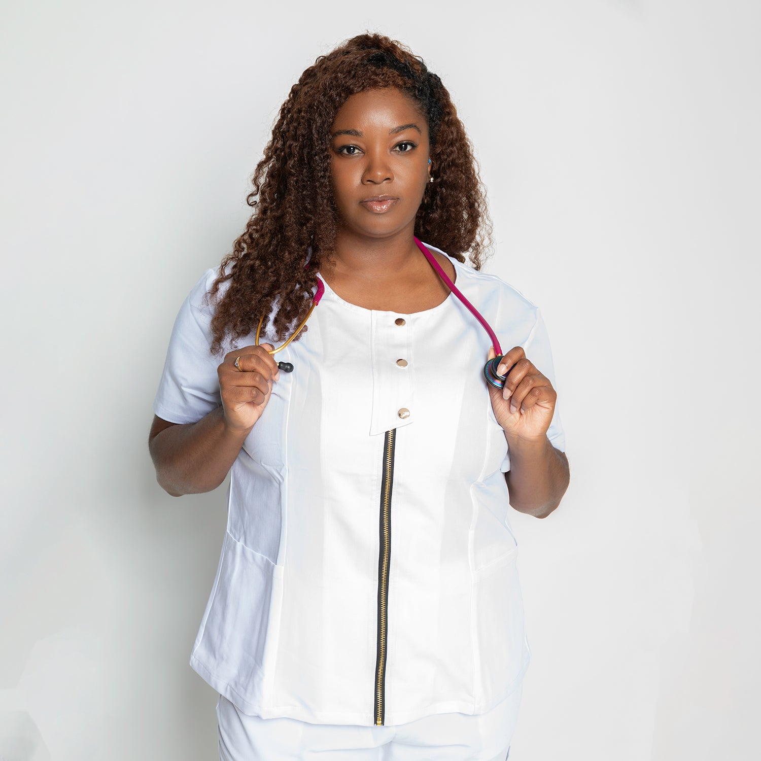"Q12" Scrub Top